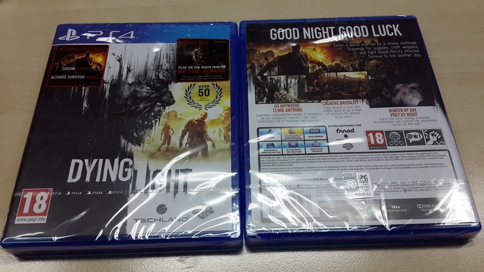 Ps4 DYING LIGHT