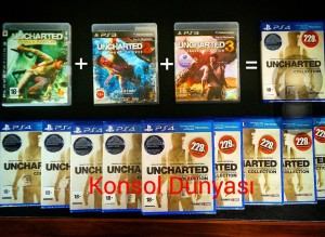 PS4 UNCHARTED COLLECTIONs